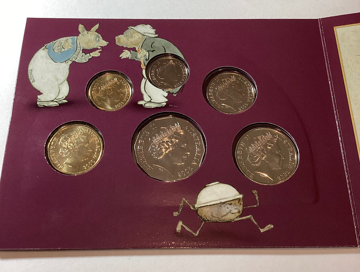 2008 Uncirculated Baby Coin Set The Magic Pudding