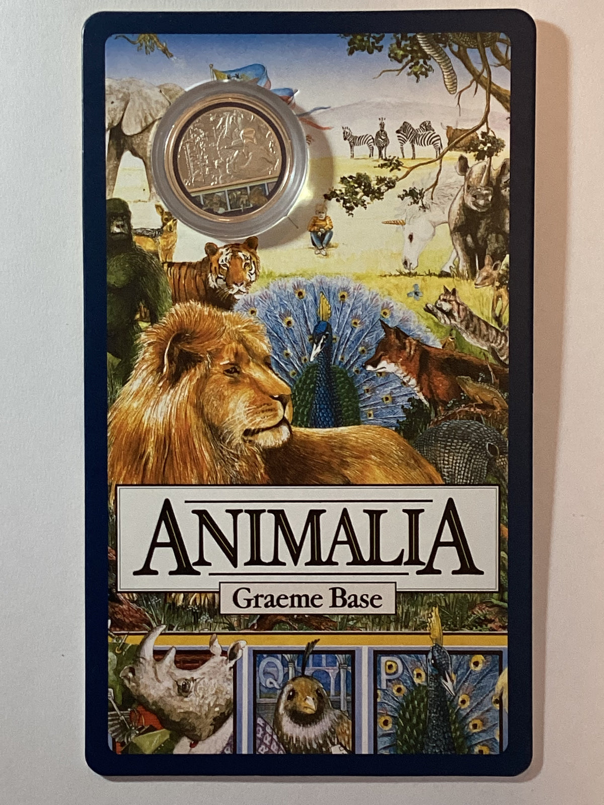 2021 20c Animalia Uncirculated Carded Coin