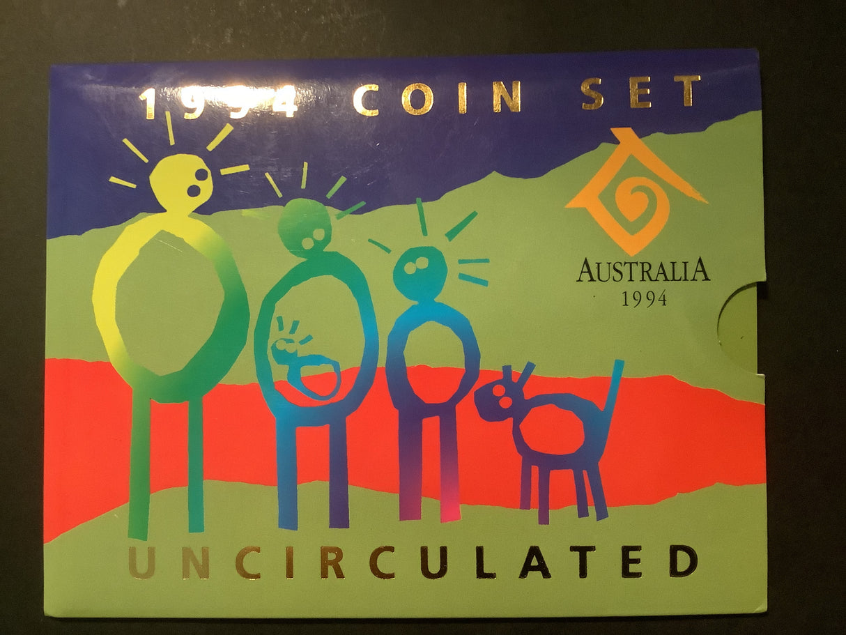 1994 Australian Uncirculated Set. Year of the Family.
