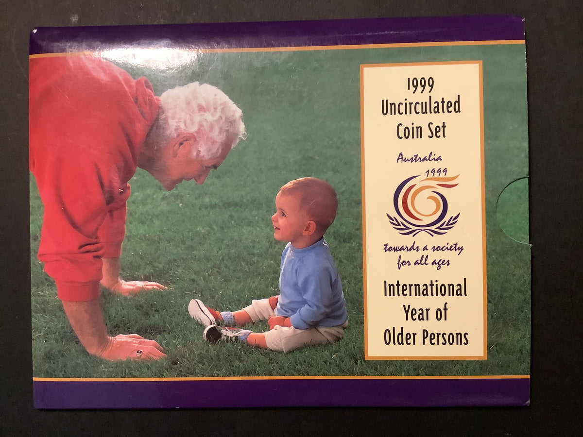 1999 Australian Uncirculated Set. International Year of Older Person