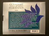 2001 Australian Uncirculated Set. Centenary of Federation
