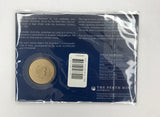2017 $1 Australian Citizenship Uncirculated Carded Coin.