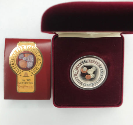 2006 $1 Australian Pre-Decimal Coins Silver Proof Coin.