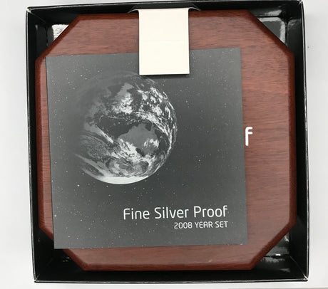 2008 Fine Silver Proof Set. International Year of the Planet.