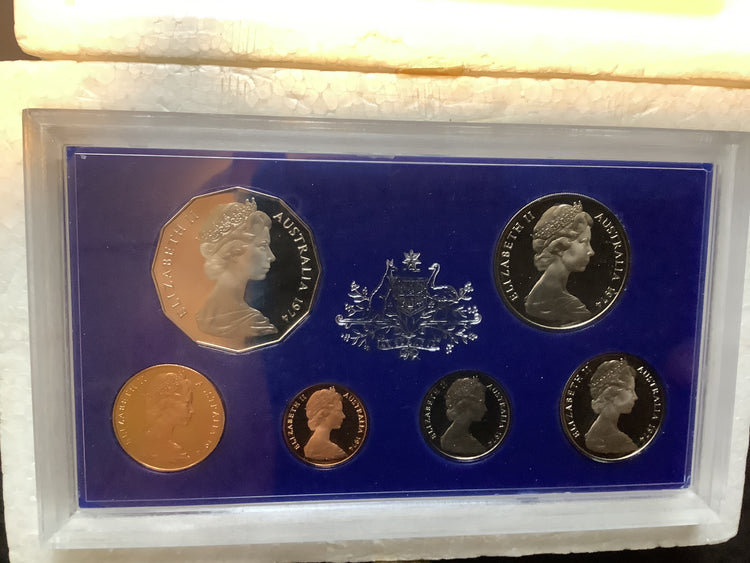 1974 Australian 6 Coin Proof Set.
