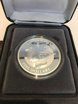2004 $5 New Zealand Silver Frosted Coin
