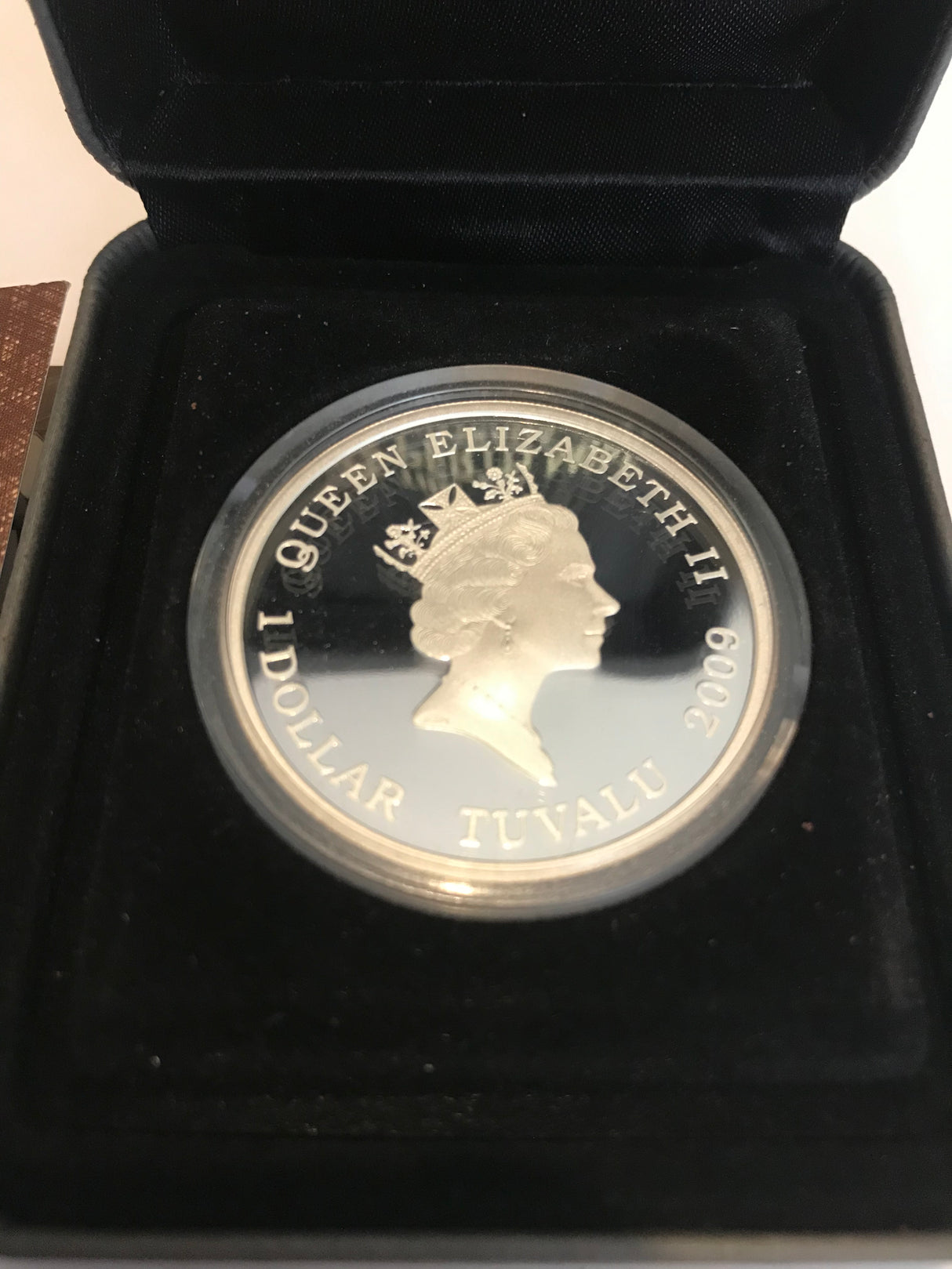 2009 $1 Famous Battles in History. Hastings. 1 Ounce Silver Proof Coin