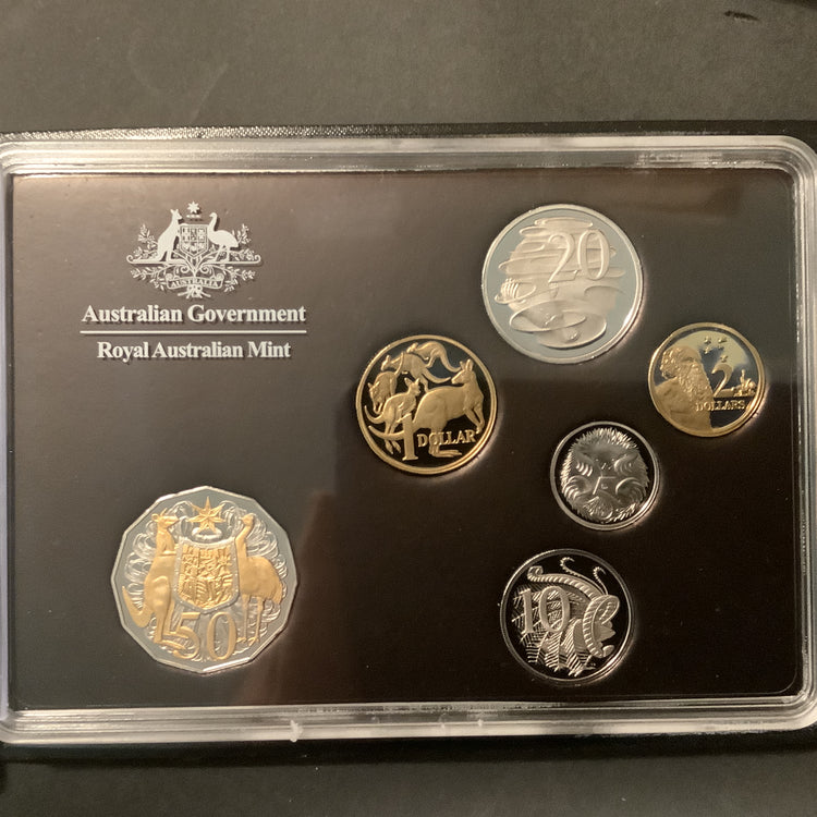 2012 Special Edition 6 Coin Proof Set. Featuring Special 50c Proof Coin.