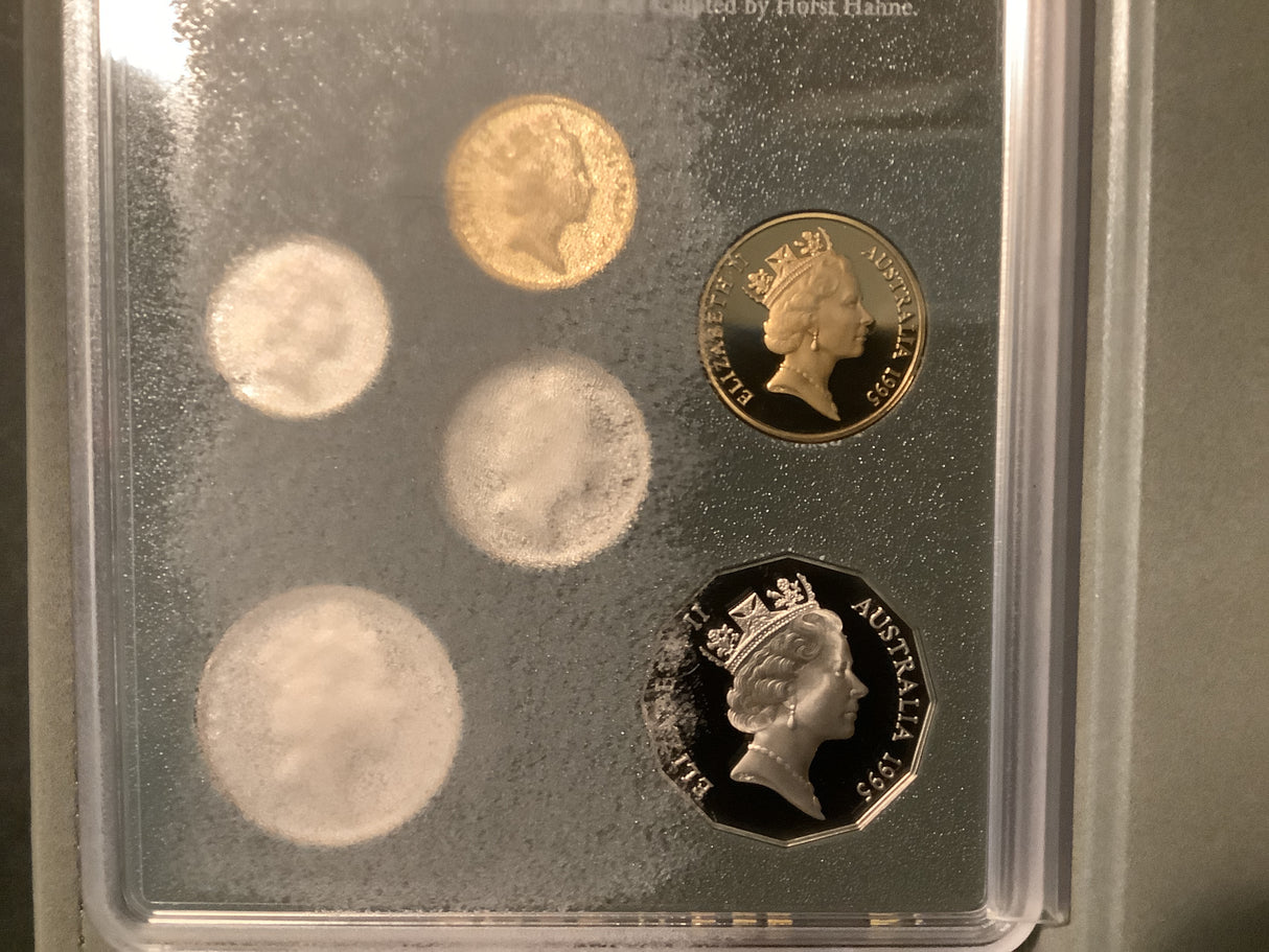 1995 6 Coin Proof Set. 50th Anniversary of the End of WW2.
