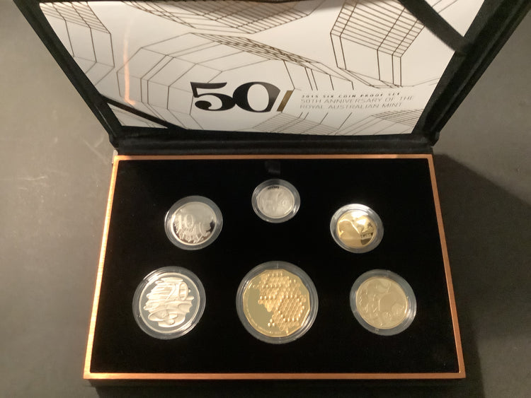 2015 6 Coin Proof Set. 50th Anniversary of RAM.