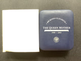 2002 The Queen Mother 1900-2002. 1 Ounce Silver Coin.