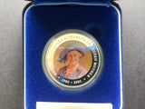 2002 The Queen Mother 1900-2002. 1 Ounce Silver Coin.