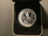 2008 $1 Australian Football 150 Years 1oz Silver Proof Coin.