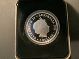 2008 $1 Australian Football 150 Years 1oz Silver Proof Coin.