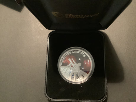 2009 $1 International Year of Astronomy 1oz Silver Proof Coin.