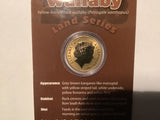 2008 $1 Pad Printed Coin Land Series: Rock Wallaby
