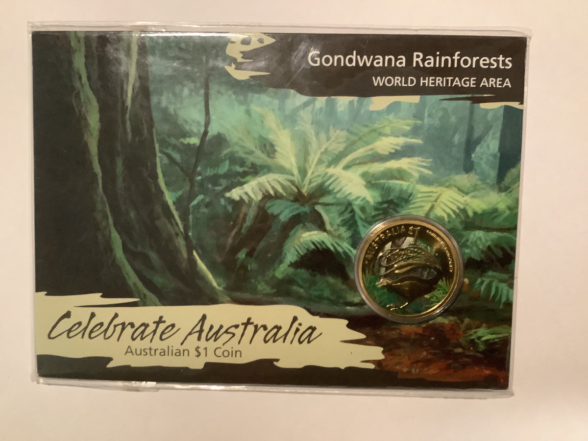 2011 $1 Celebrate Australia: Gondwana Rainforests. World Heritage Area.