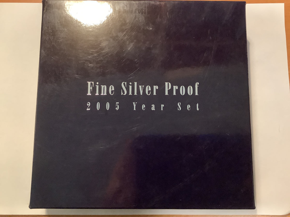 2005 Fine Silver Proof Year 6 Coin Set