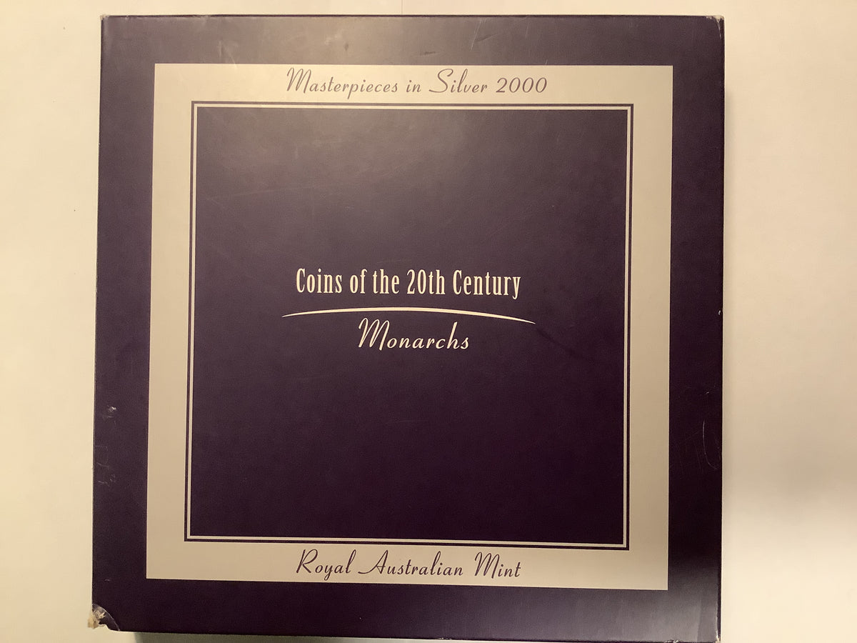 2000 Masterpieces in Silver Coins of the 20th Century Monarchs