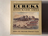 2004 $1 Silver Proof Eureka Stockade 150th anniversary.