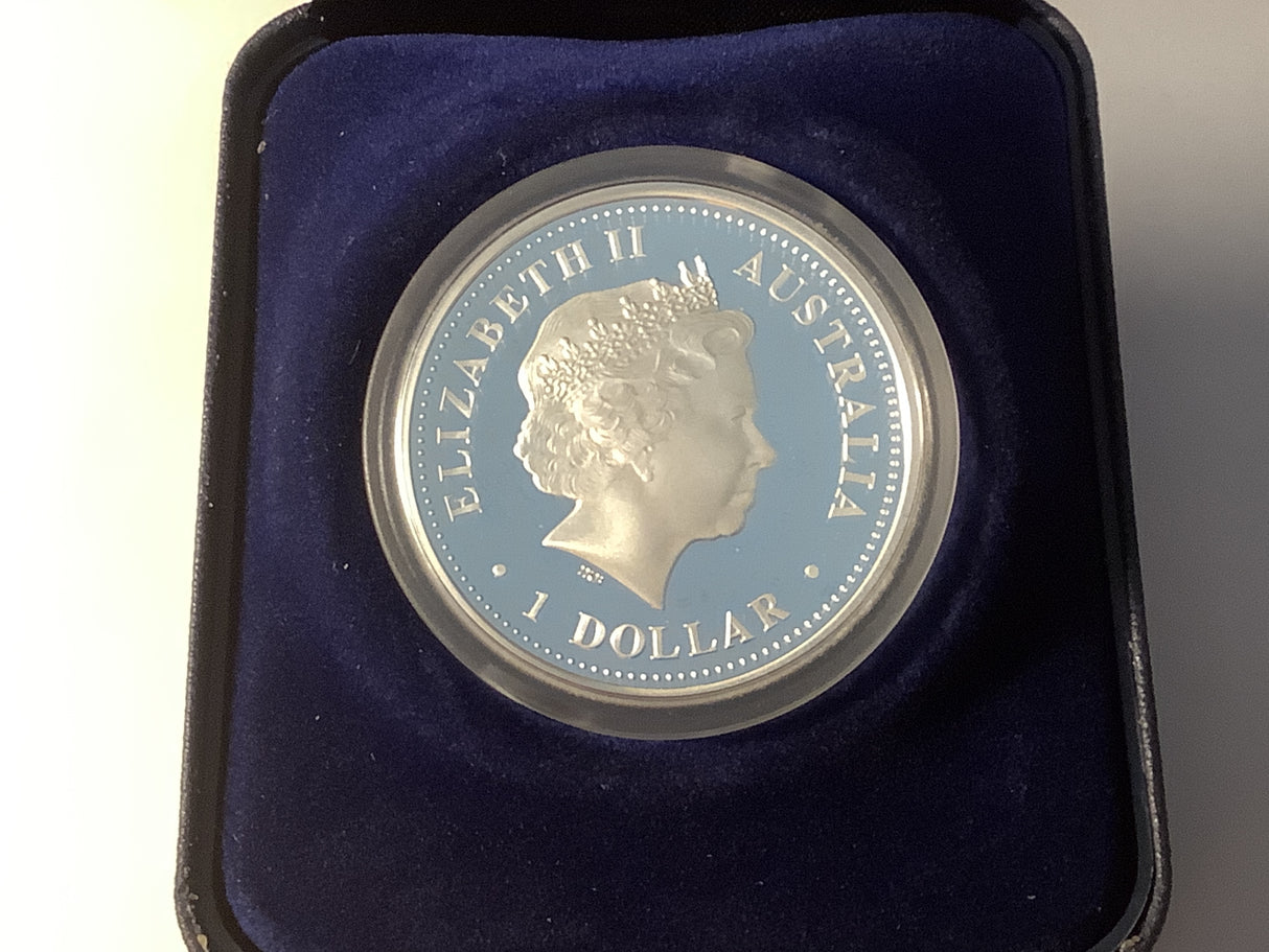 2007 $1 Silver Australian Special Air Services 50th Anniversary.