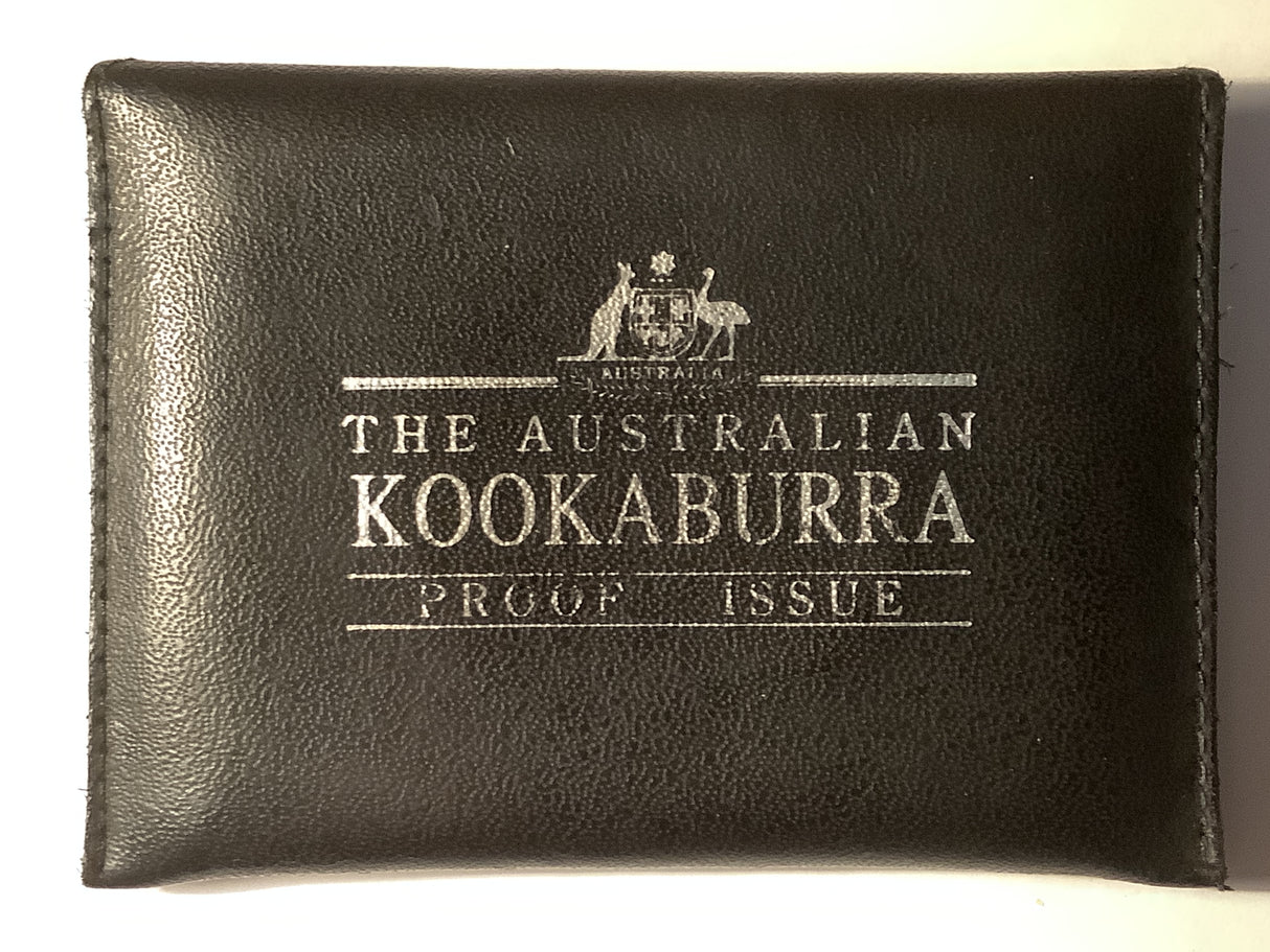 1992 $1 Silver Proof Kookaburra with Eagle Privy Mark.