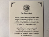 1995 $2 Silver Specimen Kookaburra with Florin Privy Mark. International Coin Fair Sydney.