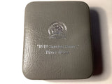 1999 $1 Silver Proof Kookaburra with 1919 Square Penny Privy.