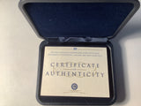 2001 $1 Kookaburra with Gold Star (COF) Privy. Silver Proof Coin