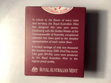 2001 $100 Floral Emblems of Australia Proof Gold Coin.