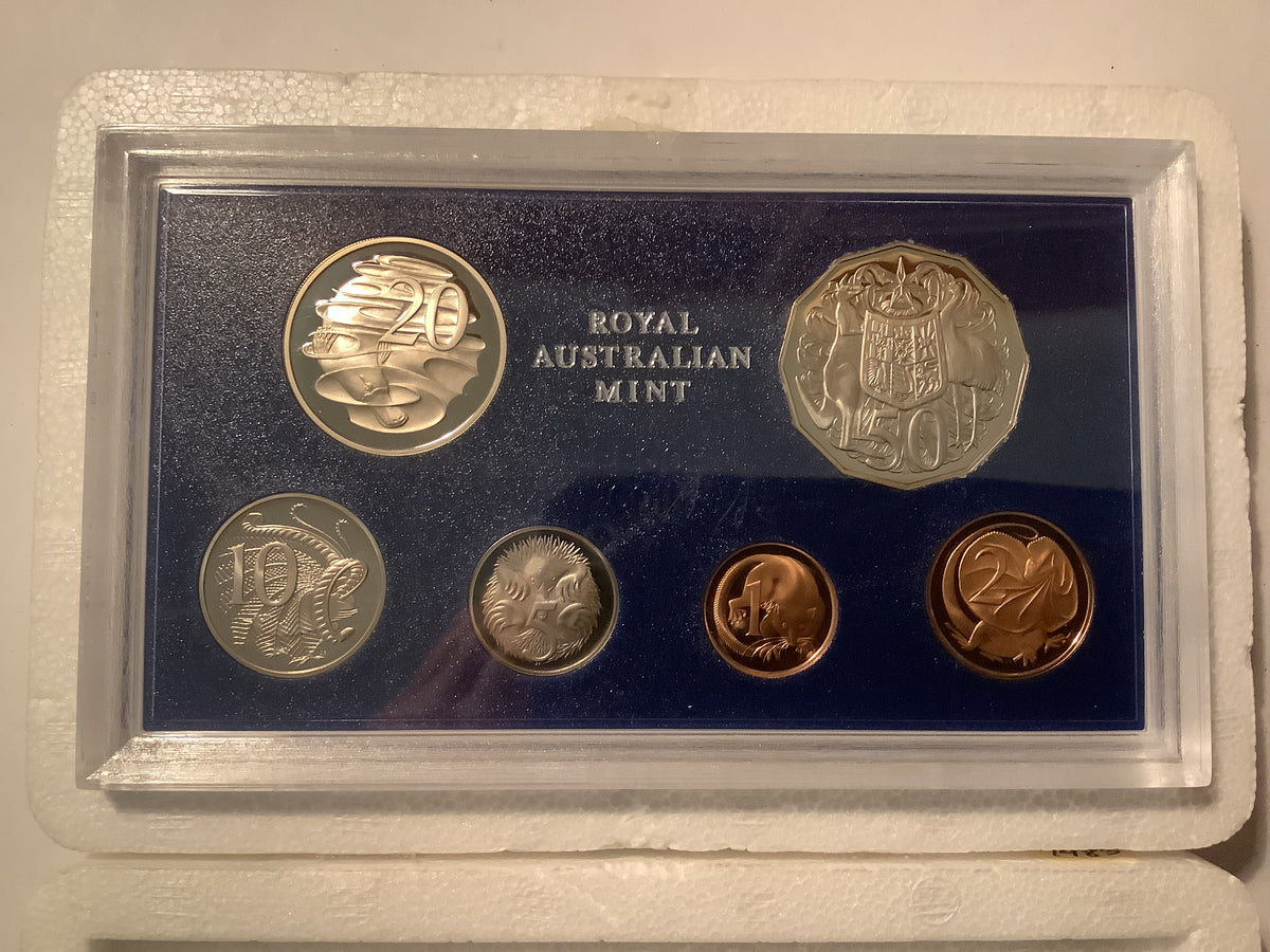 1983 Six Coin Proof Coin Set.