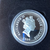 2000 Planetary Alignment 5th of May 10 Ounce Silver Coloured Coin.