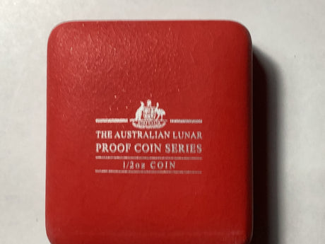 2002 1/2 ounce Year of the Horse Lunar Proof Coin