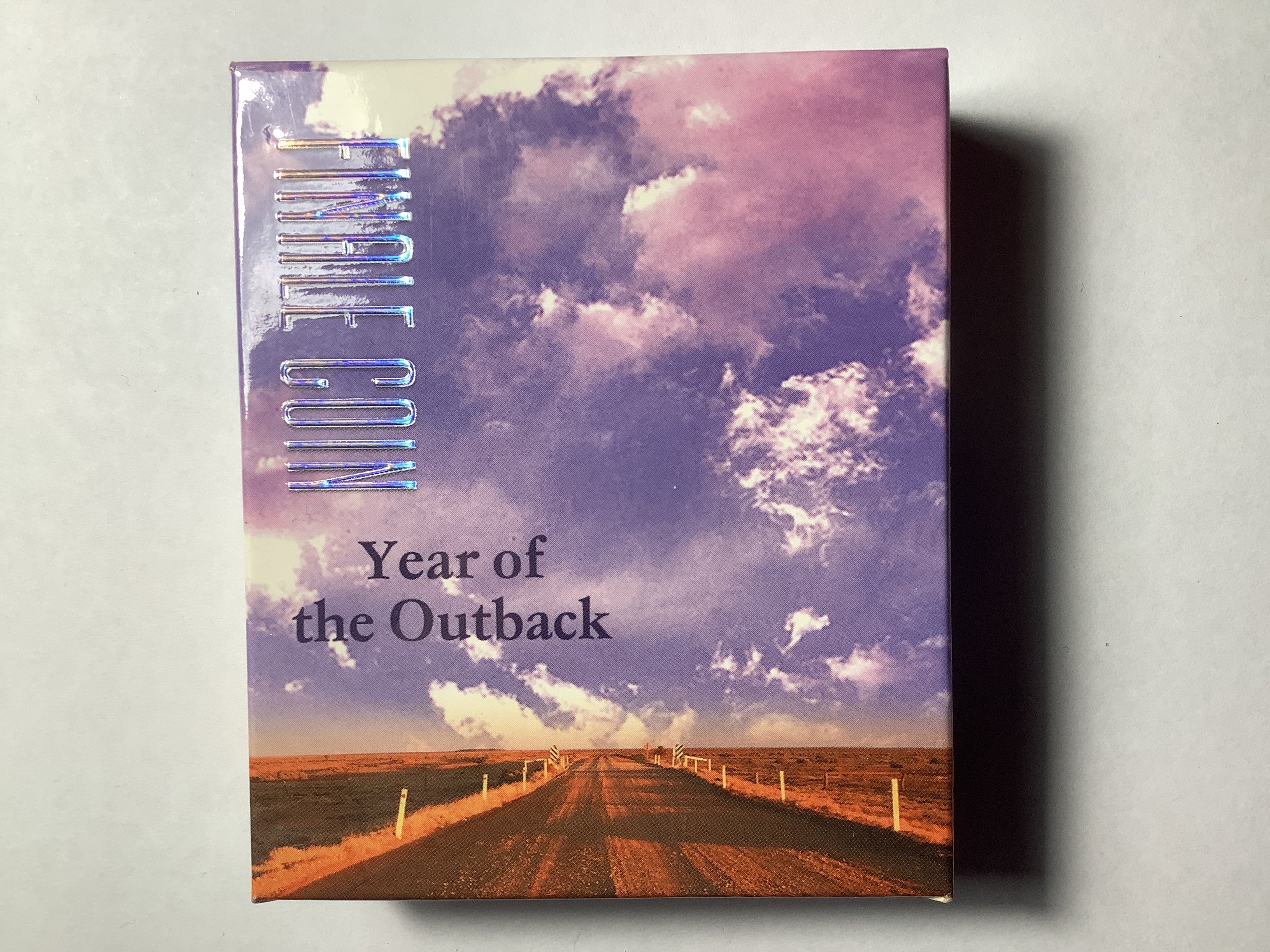 2002 $5 Fine Silver Proof Finale Coin. Year of the Outback