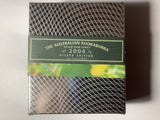2004 $1 The Australian Kookaburra Silver 1 Ounce Coin Series Gilded Edition.