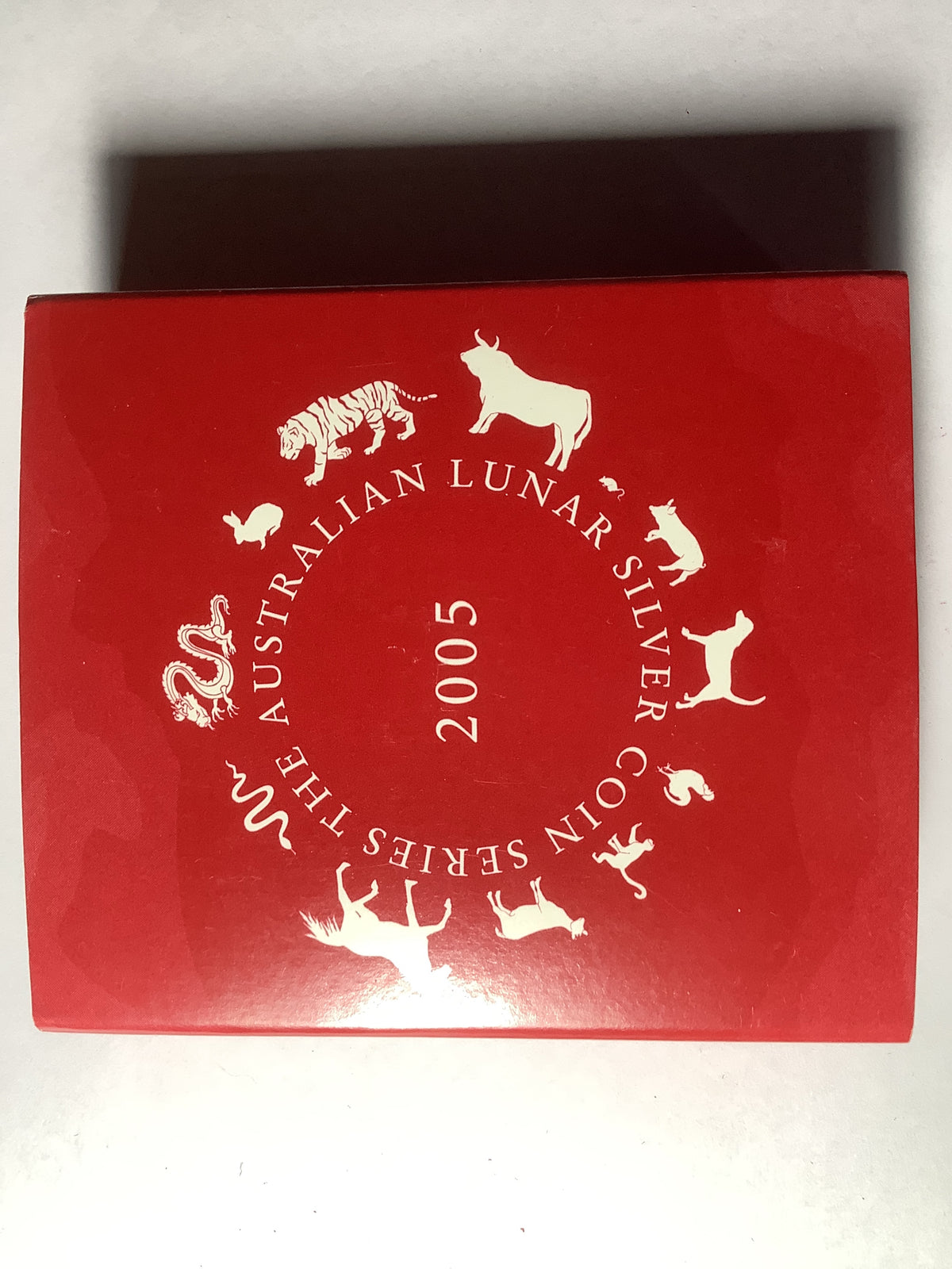 2005 $2 Australian Proof Lunar Silver Coin Series. Year of the Rooster 2-ounce Silver Coin.