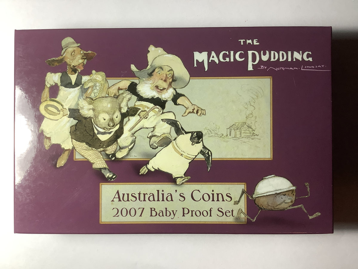 2007 Baby Proof Coin set. The Magic Pudding.