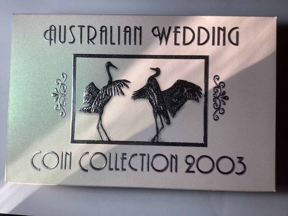 2003 Australian Wedding Uncirculated Coin Set.