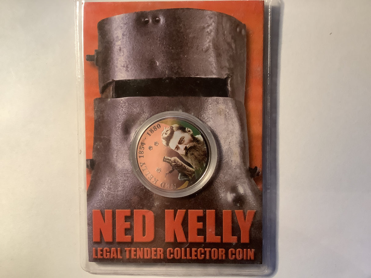 2004 50c Cook Islands. Ned Kelly Legal Tender Collector Coin.