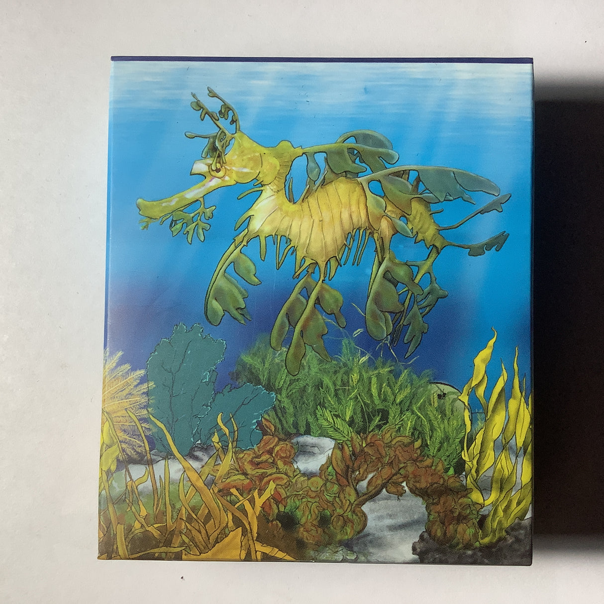 2009 Australian Sea Life The Reef Leafy Sea Dragon 1/2 ounce silver proof coin.