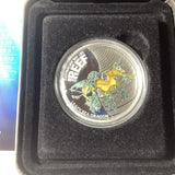 2009 Australian Sea Life The Reef Leafy Sea Dragon 1/2 ounce silver proof coin.