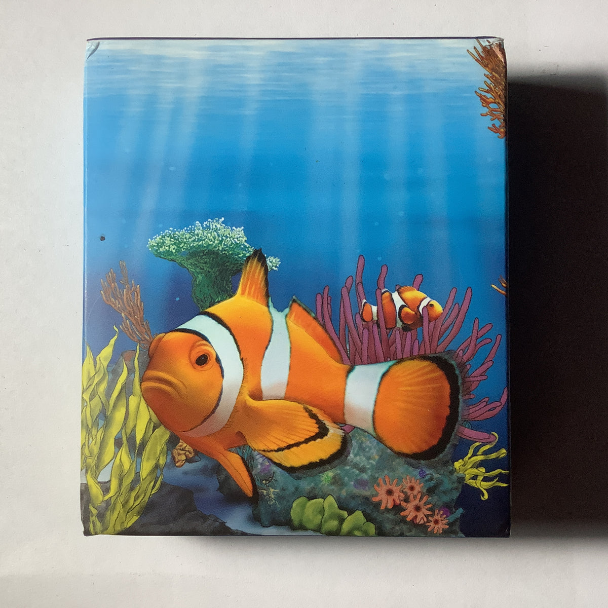 2010 Australian Sea Life The Reef Clown Fish 1/2 ounce silver proof coin.