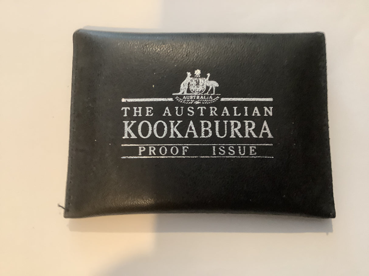 1993 $1 1 Ounce Silver Proof Kookaburra 20th Anniversary Sydney Opera House