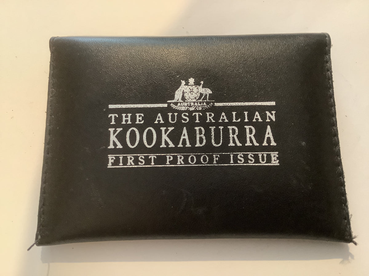 1990 $1 Kookaburra First Proof Issue 1 ounce coin.