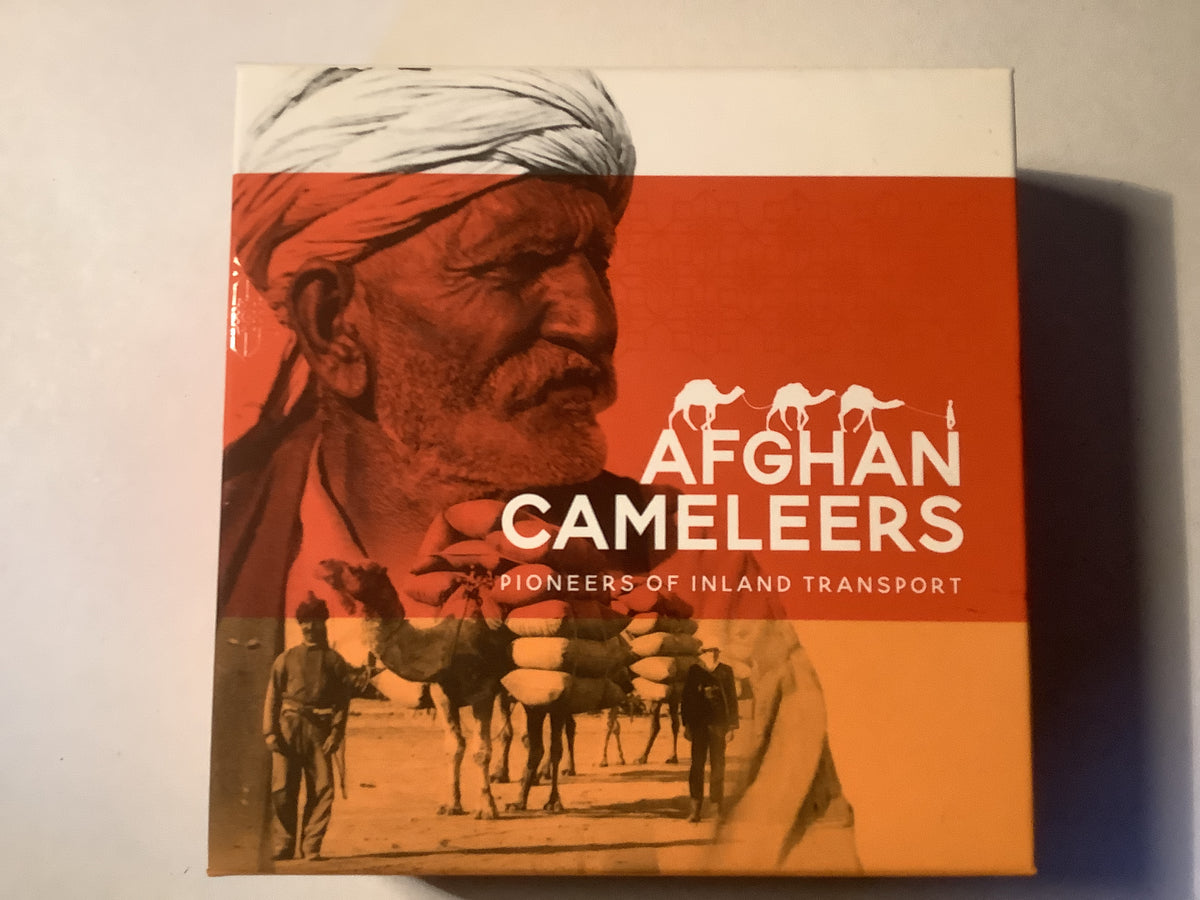 2020 50c Silver Proof Coin. Afghan Cameleers.