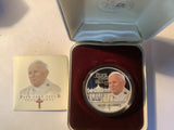 2005 $1 Pope John Paul II 1920-2005. 1 Ounce Silver Proof Coin