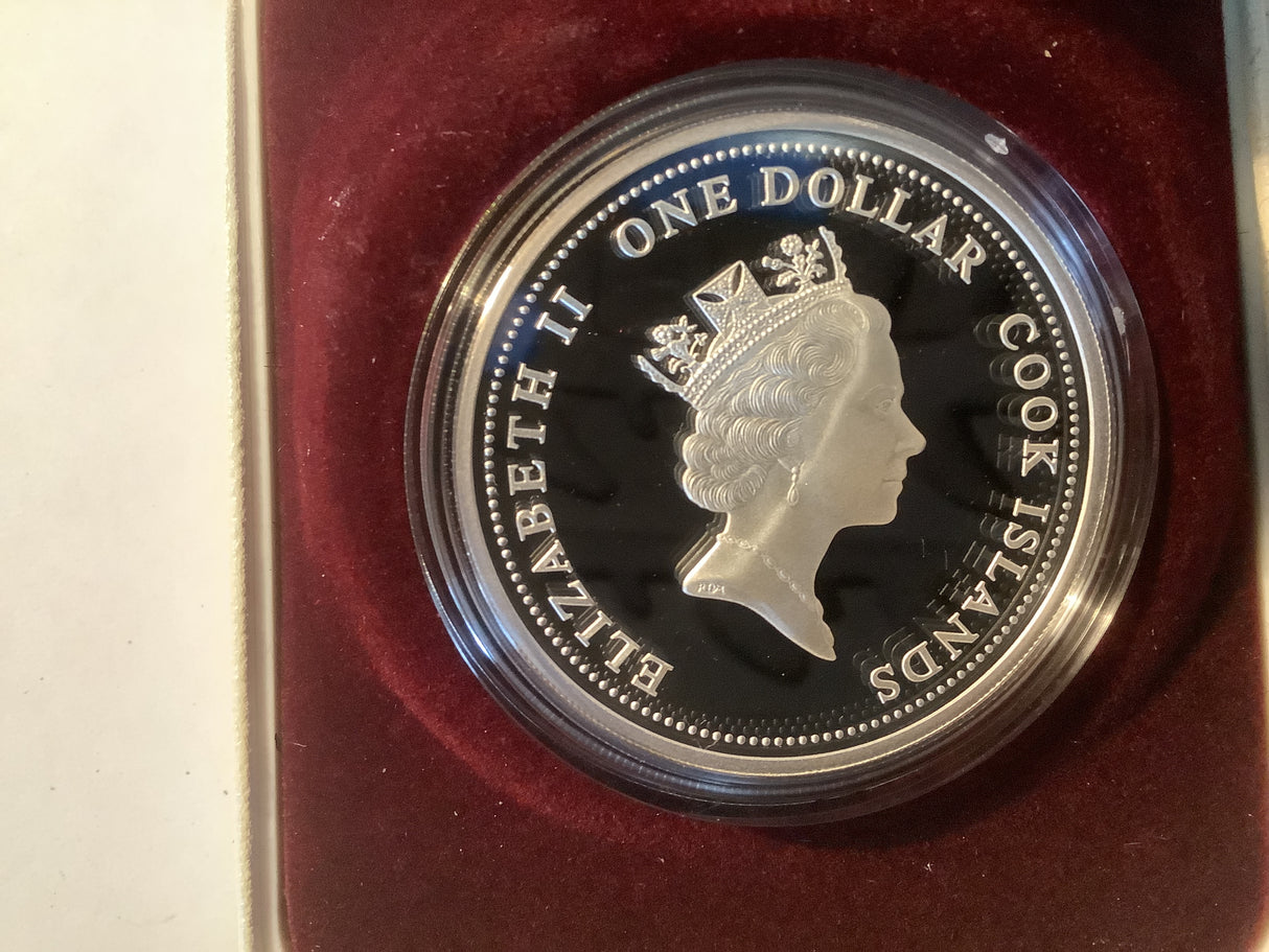 2005 $1 Pope John Paul II 1920-2005. 1 Ounce Silver Proof Coin