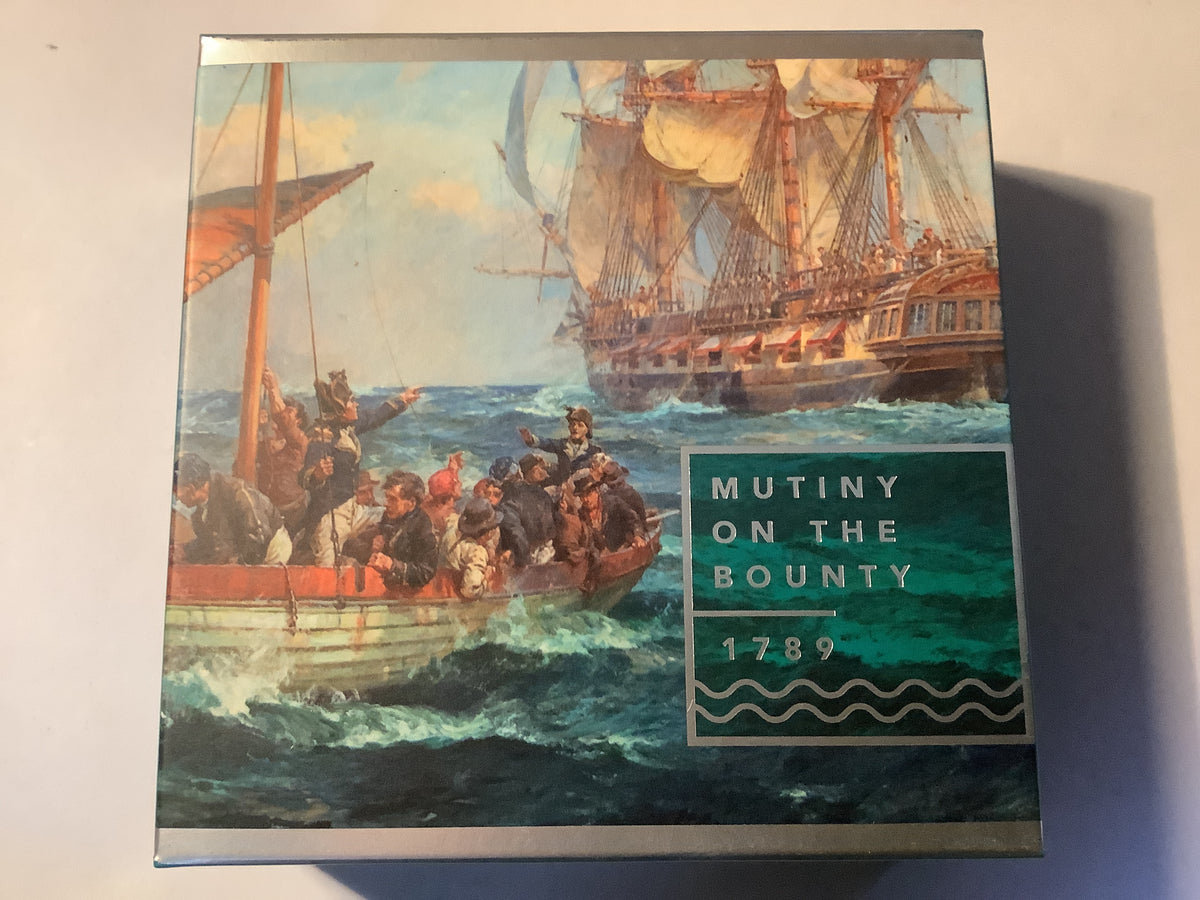 2019 $5 Silver Proof Coin. Mutiny on the Bounty 1789.