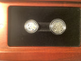 2011 Two Coin Fine Silver Proof Set.