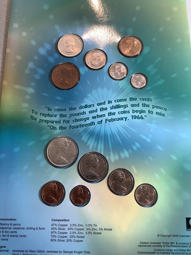 Out with the Pence in with the cents set